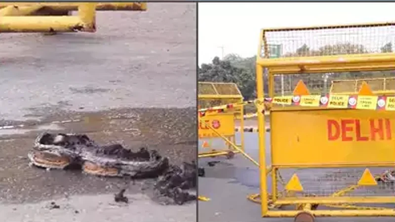 ভারতের সংসদ ভবনের সামনে গায়ে আগুন দিয়ে আত্মহত্যার চেষ্টা